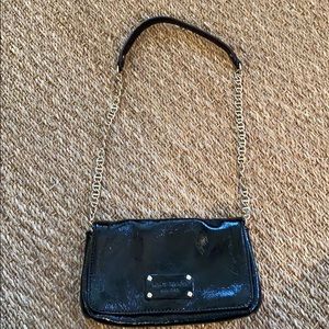Kate spade mini bag with silver chain